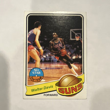 Topps 1979-80 Walter Davis All Star 2nd Team Rookie of Year #80 Suns NBA