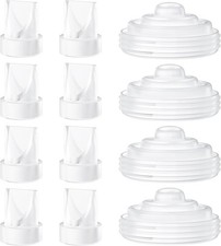 12 Pack Pump Parts 8PCS Duckbill Valves 4PCS Silicone Diaphragm Compatible W/