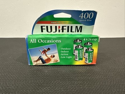 Fujifilm Superia X-Tra 400 35mm Color Film 4 Rolls x 24 Exposure Exp 2010