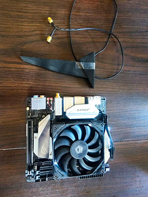 Intrl I7 8700 W/ASUS ROG STRIX Z370-I GAMING Mini-ITX LGA1151.