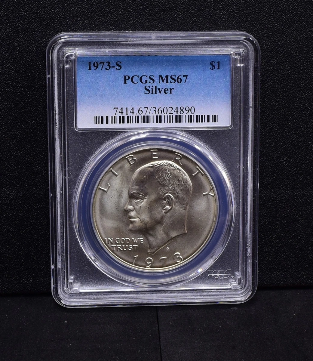 MS 67 Graded 1973 Eisenhower Dollars (1971-1978) for sale | eBay
