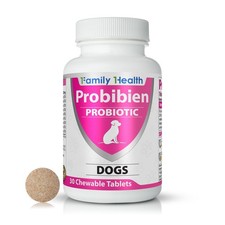 Probibien Probiotic for Dogs, 18 Billion CFUs 1 Gram of Fiber - 9 pink