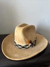 Stetson Cowboy Hat S 6 3/4 - 6 7/8 Wear/stains As Pictured