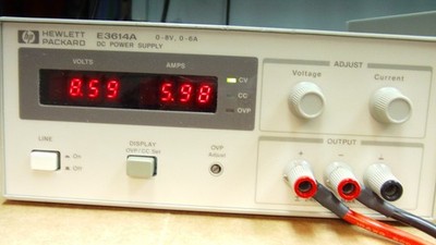 DC Power Supply - HP E3614A, 8V @ 6A , 48Watt, Bench Top Lab Supply