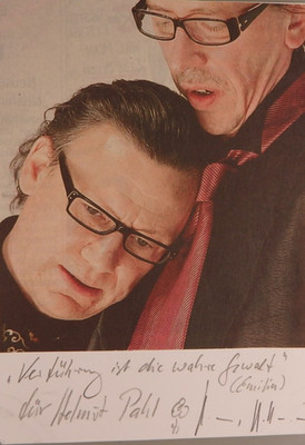 Autogramm deutscher TV- und Theaterschauspieler Hannes Hellmann (120999)
