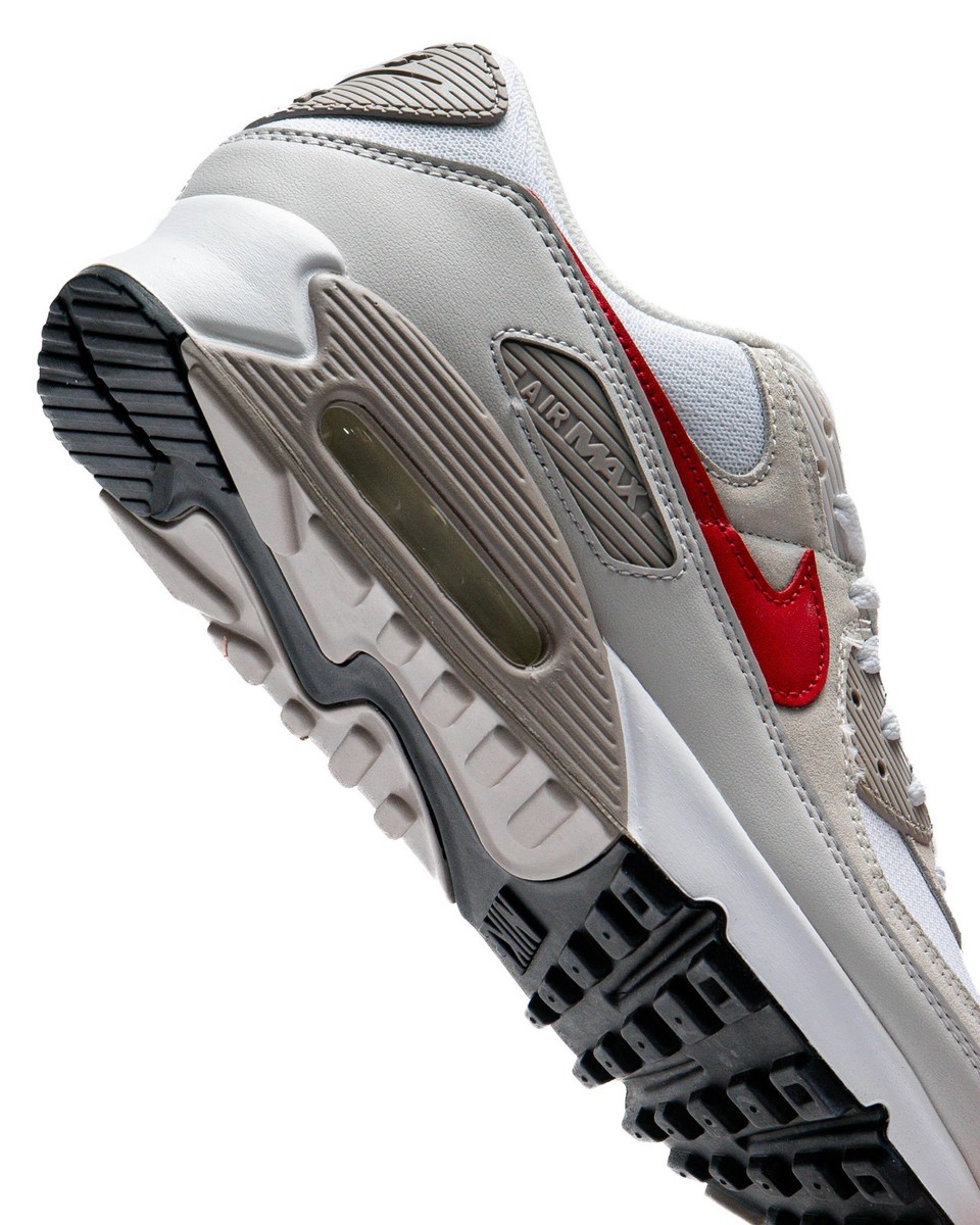 Nike Air Max 90 White College Grey University Red DM0029-113 Men's