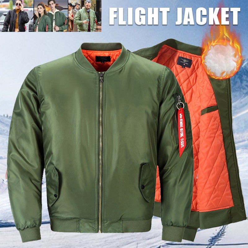 Mend Winter Mai Army Pilot Biker Security Flymilitary Jacket Top Bomber Doorman
