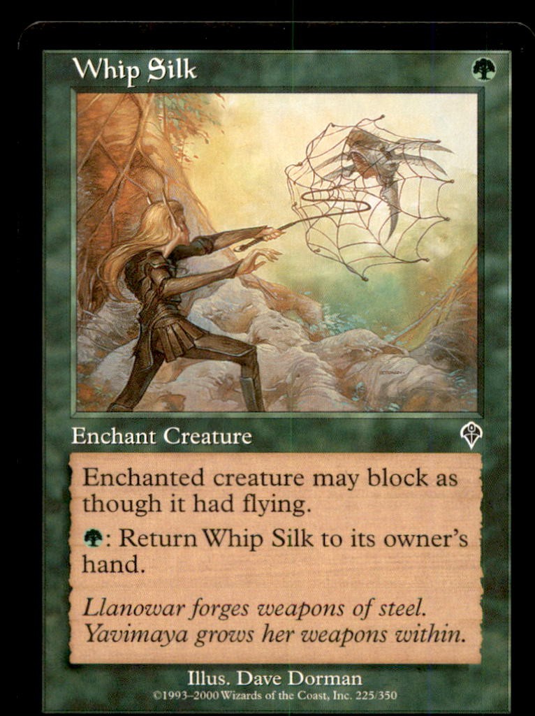 MTG Whip Silk LP Light Play Invasion [4953]