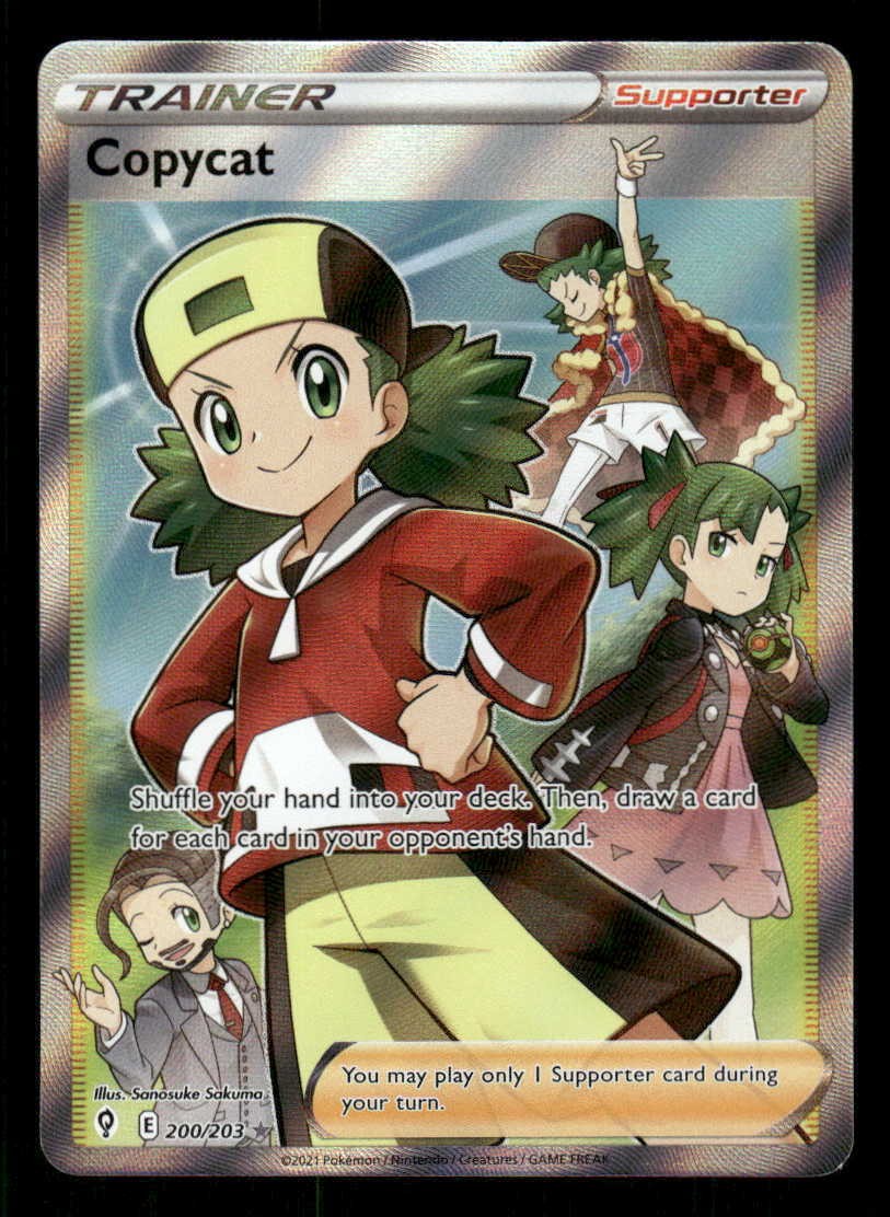 Pokemon Copycat 200/203 Evolving Skies Holo UR NM/M