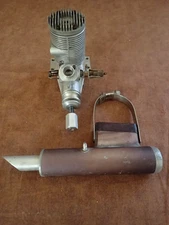 Webra - 61 Speed RC Model Airplane Engine - 10cc - With Semco Flo-Thru Muffler