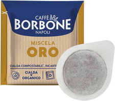 Compostable , Gold Coffee Blend - 100 Pads - Compatible with ESE System Paper Pa 0.28 per lighter