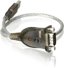 USB to Serial Adapter Cable with DB9 Male Connector Mac Windows 230Kbps Data