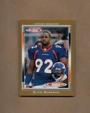 2006 Topps Total Football Elvis Dumervil Gold Rookie Card #466 Broncos NM/MT