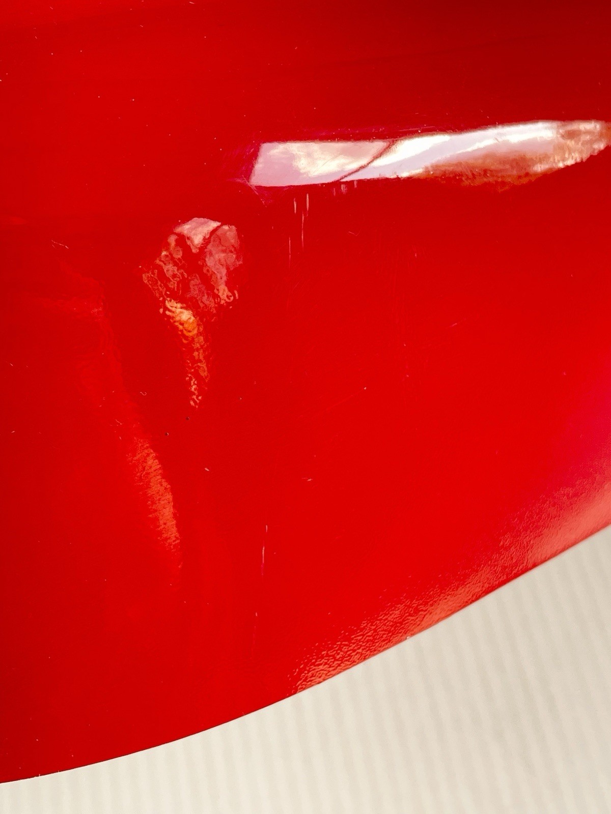 Pair Of DB Products Seeburg Jukebox Teardrop Red Wall Speakers Untested