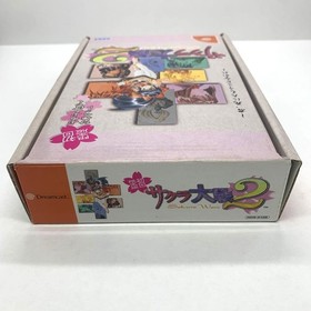 Dreamcast Sega Sakura Wars 2 First Limited Edition Purupuru Pack Attached Set