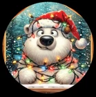 Christmas Advent Hayleybug 1/10th oz - Polar Lights - Silver Round