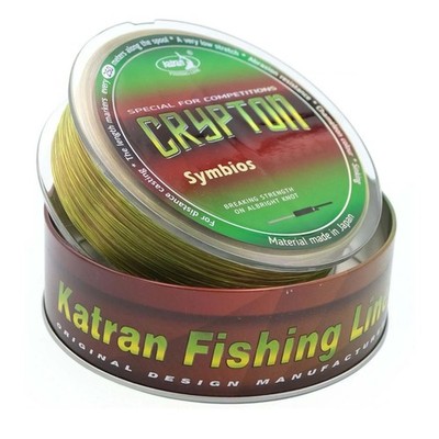 Katran Crypton Symbios Fishing Line / Low Stretch - Neon & Green - Sinking