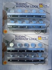 Window Locks, 20 Pack Window Locks for Vertical and Horizontal Windows, Sliding