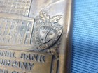 Fidelity National Bank & Trust Kansas City MO Brass  Bronze Paperweight Medal — photo 5