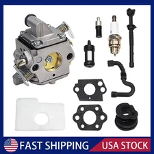Carburetor For Stihl MS180C MS170 MS180 017 018 Chainsaw Air Filter Tune Up Kit