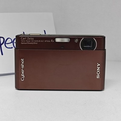 【動作品・特典あり】SONY Cyber-Shot DSC-T77 BROWN SONY Cyber Shot DSC-T77 10.1MP CCD Vintage Digital Camera Brown | eBay