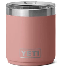 YETI Rambler 10oz Stackable Lowball 2.0 Vacuum Insulated&MagSlider Lid Sandstone