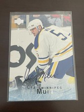 1995-96 Upper Deck Be A Player AUTO #S14 Craig Muni