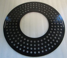 Omnia - Backblech - perforiert - Für Omnia-Campingbackofen - in Schwarz