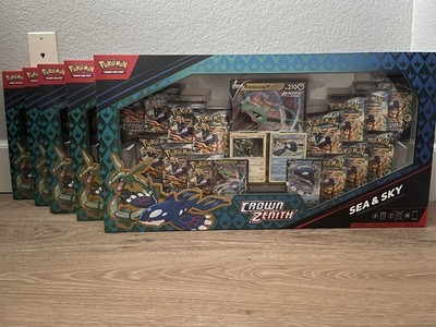  POKEMON CROWN ZENITH SEA AND SKY PREMIUM COLLECTION BOXES 