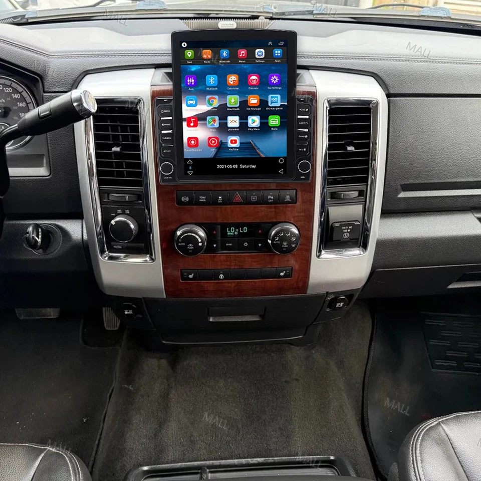 Radio de coche 4+64G para Dodge Ram Pickup Series Carplay Android15 2009-2011 navegación por satélite Foto 4 de 4