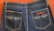 Vintage 80s Jordache Denim Blue Jeans Horse Head Straight Leg Womens Size 28 L