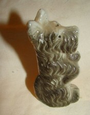 Vtg 1950s Grey Scottish Terrier Scottie Dog Ceramic Figurine Made in Japan