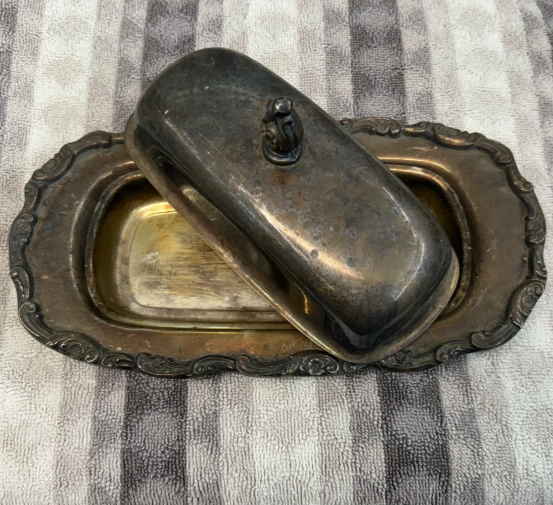 A Wm. Rogers Antique US Silver-Plated Butter Dishes for sale | eBay