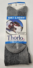 Vintage Thorlo Ski Socks Unisex Overcalf acrylic Blend Outdoor Made In The USA