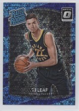 2017 Panini Donruss Optic Rated Rookie Fast Break Purple Prizm /155 TJ Leaf fm0