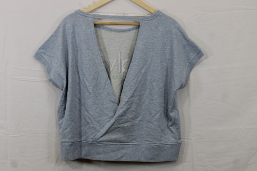 Womens Calvin Klein Performance Blue Oversize Pullover Top Small New W Tags $59 - Picture 2 of 4