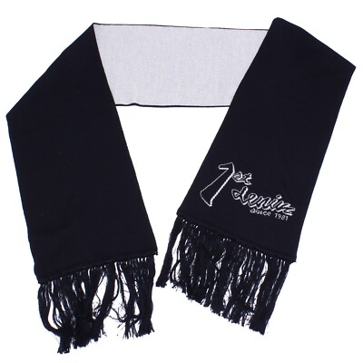 9742X sciarpa uomo ARMANI JEANS blue/white wool scarf men