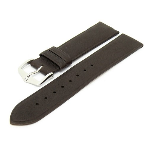 HIRSCH Softcalf Leather Watch Strap with Stainless Steel buckle + Bonus Battery - Picture 7 of 14