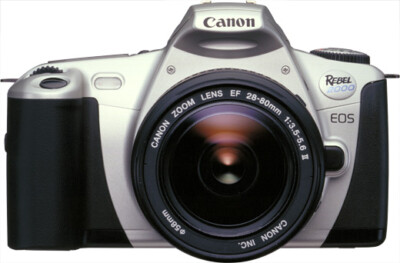 CANON EOS KISS III 35mm focal plane shutter type multi-mode AF
