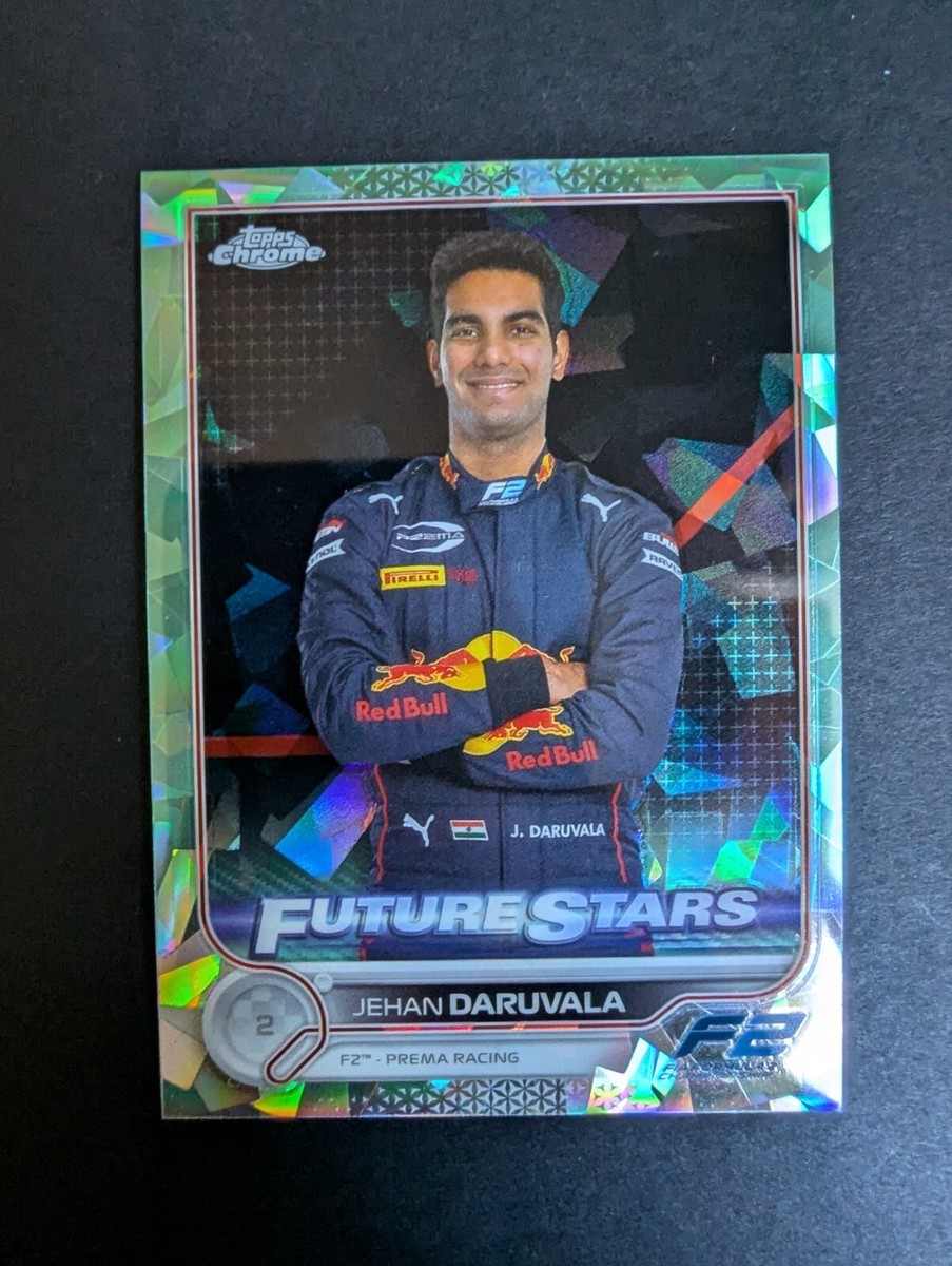 シングルカード 2021 Topps Chrome F1 JEHAN DARUVALA 2021 Topps Chrome Formula 1 Black & White RayWave Refractor