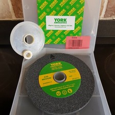 York 150mm X 16mm X 31.75mm GC100IV Soft Silicon Carbide Bench Grinding Wheels