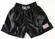 ERROL SPENCE JR  (Unsigned) Black XL Boxing Trunks