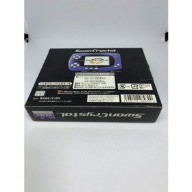 WonderSwan Color Swan Crystal Blue Violet Main Unit Boxed