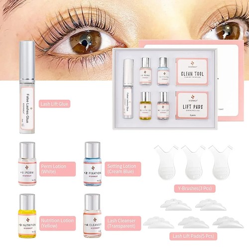 Iconsign Wimpernlifting Wimperndauerwelle Kit Brandneu UK Lager - Bild 3 von 5