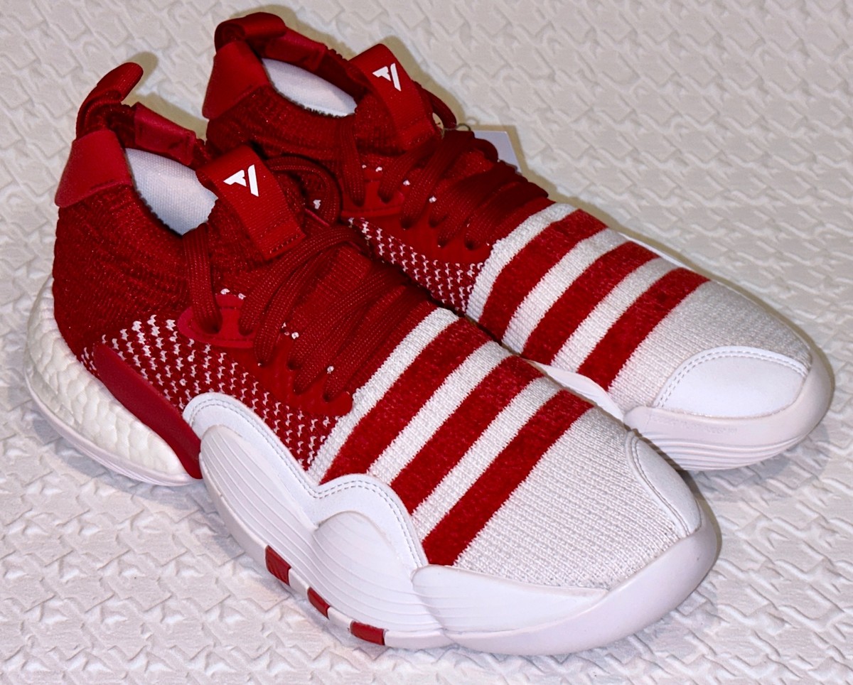 Adidas Trae Young 2 Basketball Shoes RED | WHITE SZ 8 for