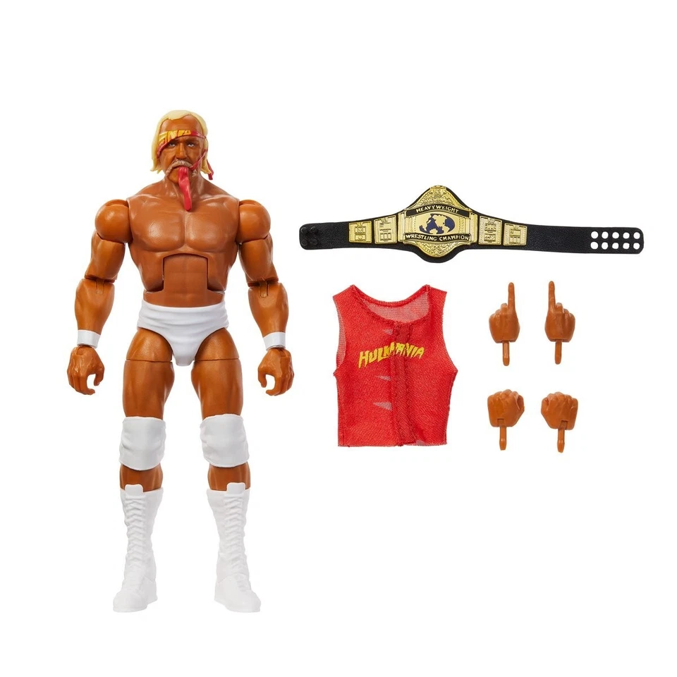 WWE Elite Greatest Hits #7 HULK HOGAN Action Figure Wrestling 2025 NEW - Immagine 2 di 4