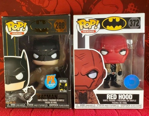 Funko Pop BATMAN Dawned #288 (PX) \u0026 RED 