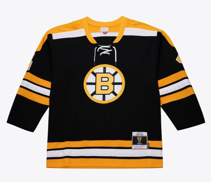 Mitchell & Ness 1971-72 Boston Bruins ORR #4 Hockey Jersey New