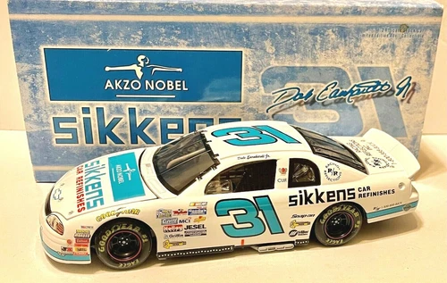 Dale Earnhardt Jr 1999 RCCA Club Bank 1/24 #31 Sikkens White 1997 Monte Carlo 