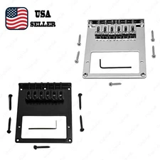 Electric 6 String Guitar Black/Chrome Humbucker Bridge For Telecaster